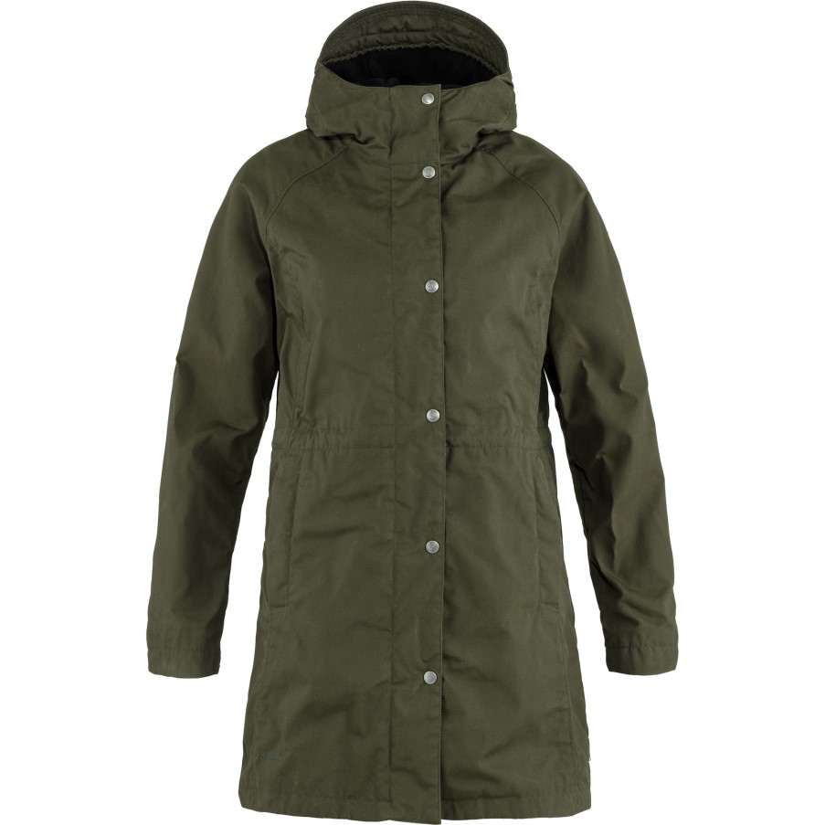 Deep Forest Fjällräven Karla Hydratic Jacket W