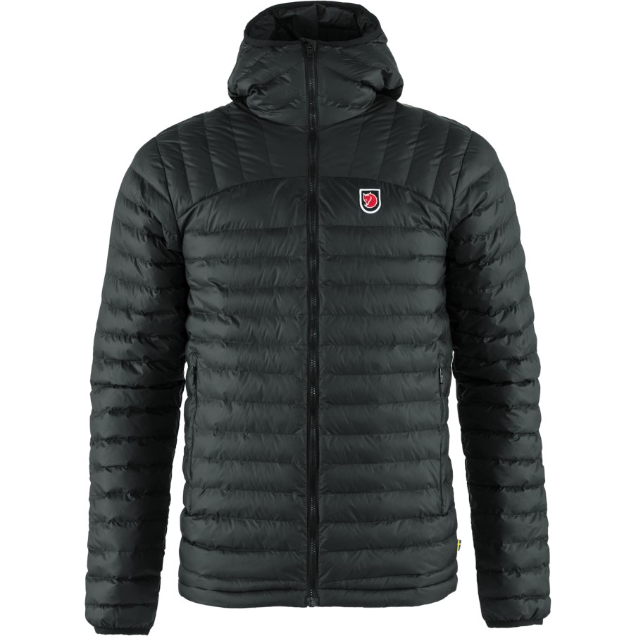 Black Fjällräven Expedition Lätt Hoodie M