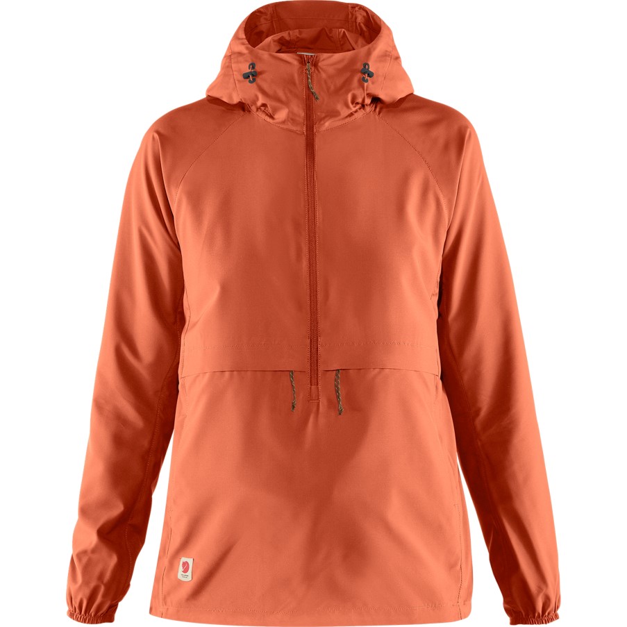 Fjällräven Brand High Coast Lite Anorak W Rowan Red