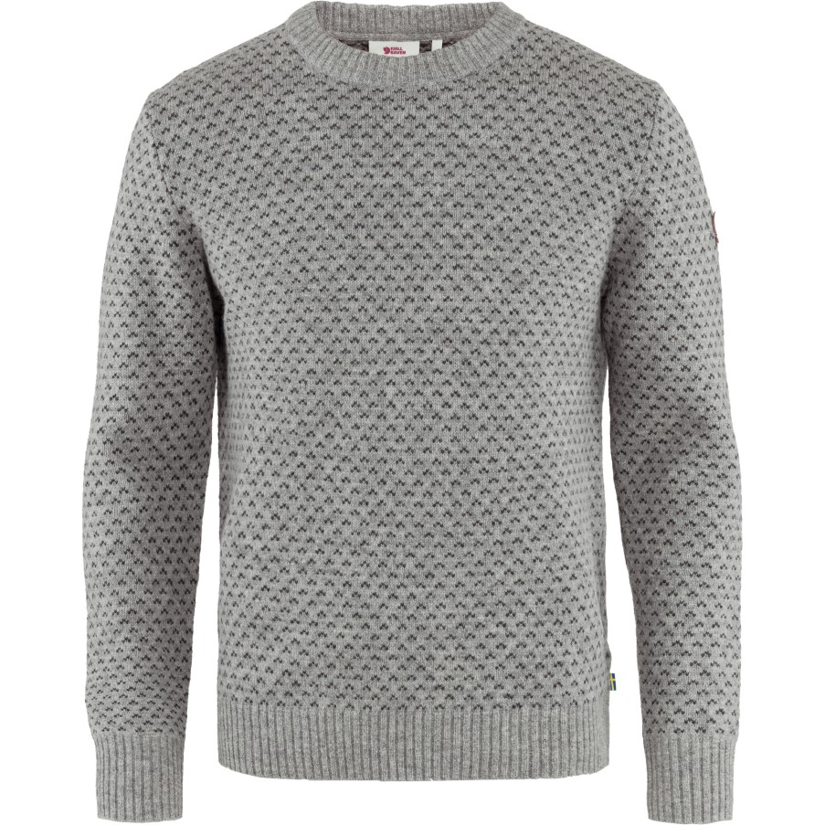 Fjällräven Brand Övik Nordic Sweater M Grey