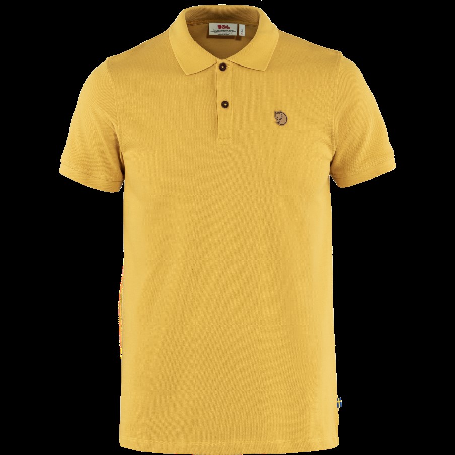 Övik Polo Shirt M Ochre Fjällräven