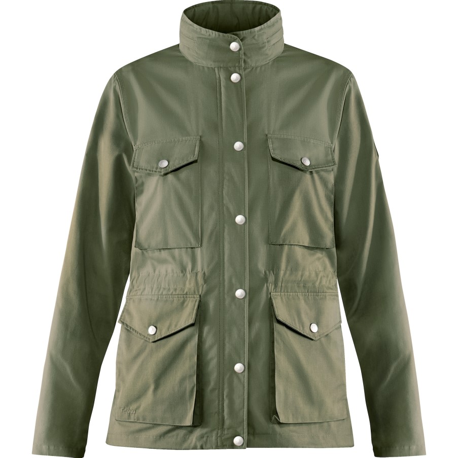 Räven Lite Jacket W Fjällräven Green