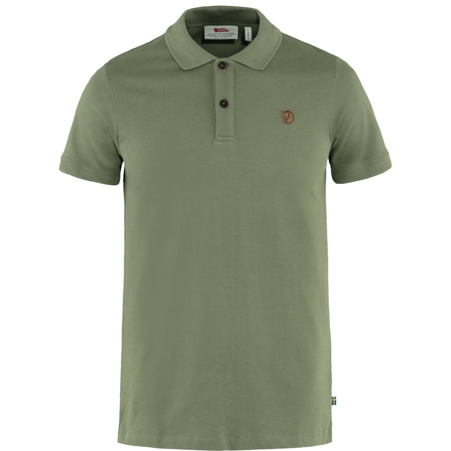 Övik Polo Shirt M Fjällräven Green