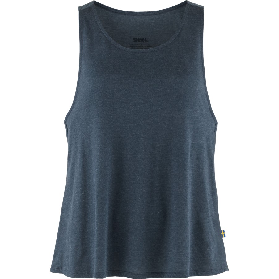 High Coast Loose Tank Top W Navy Fjällräven Brand