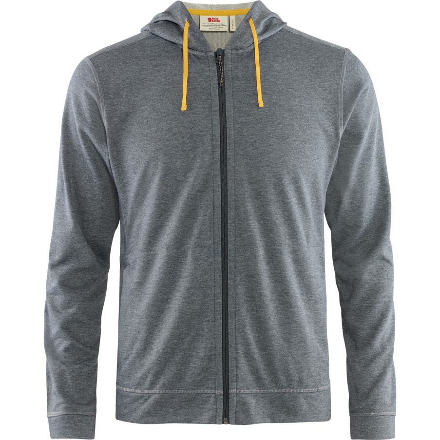 Navy Fjällräven High Coast Lite Hoodie M