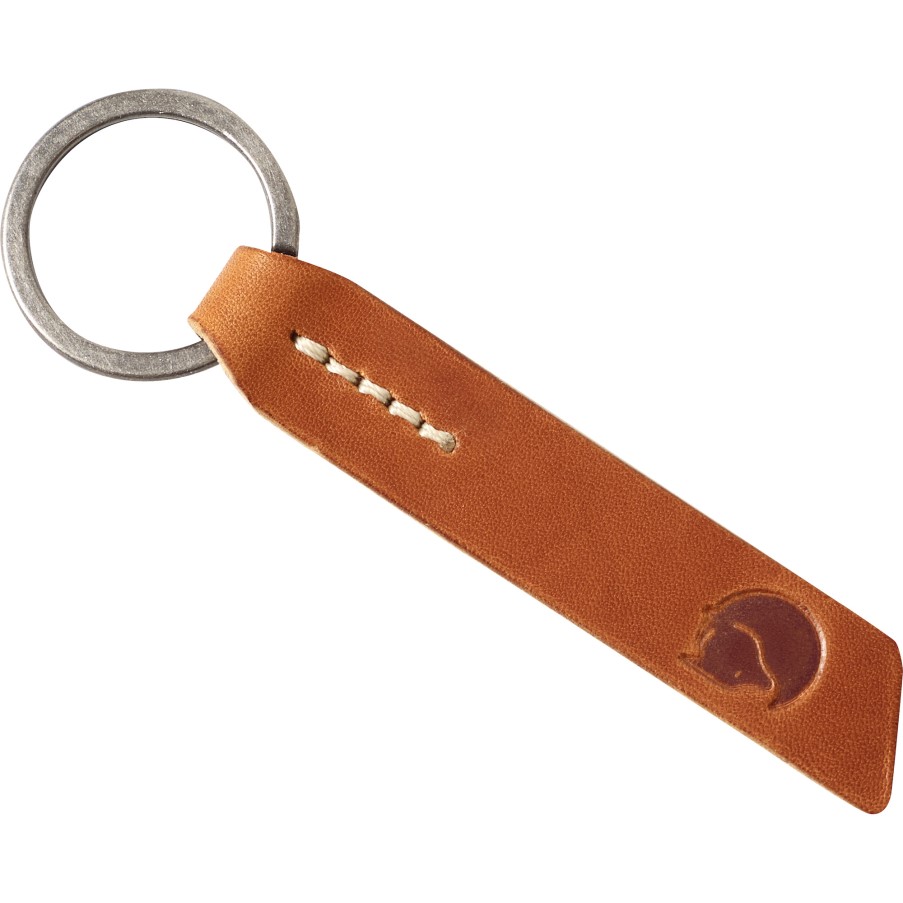 Övik Key Ring Leather Cognac Fjällräven Brand