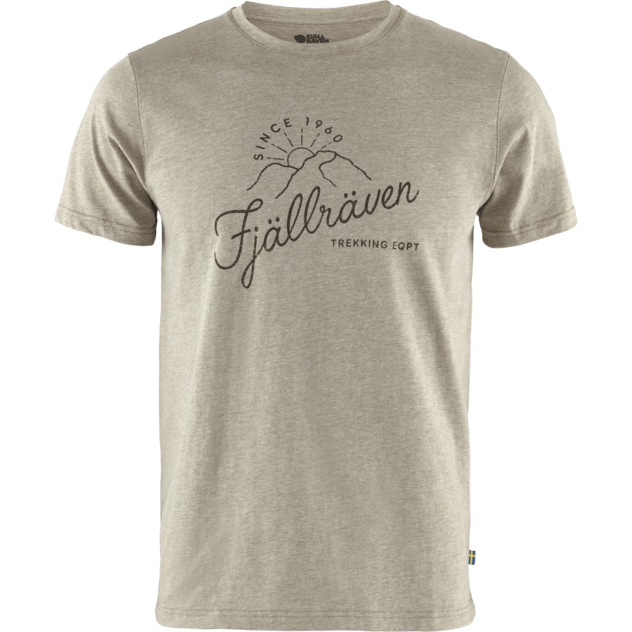 Fjällräven Sunrise T-Shirt M Light Olive-Melange