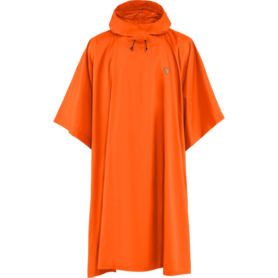 Safety Orange Poncho Fjällräven