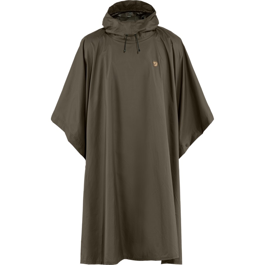 Dark Olive Fjällräven Poncho