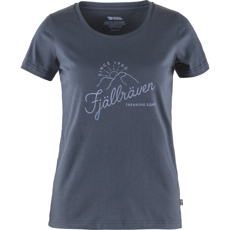 Fjällräven Navy Sunrise T-Shirt W