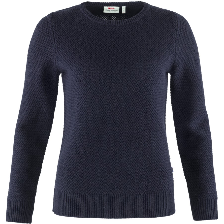 Fjällräven Navy Övik Structure Sweater W