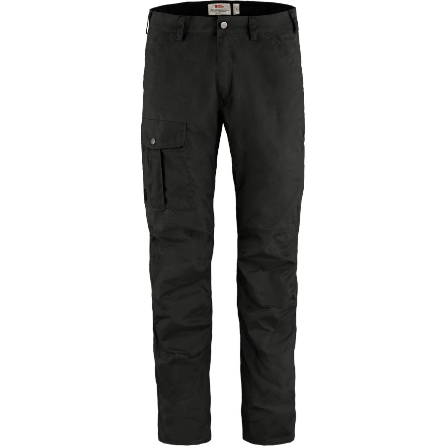 Black Fjällräven Nils Trousers M Long
