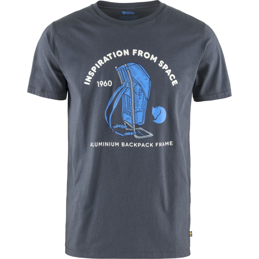 Space T-Shirt Print M Navy Fjällräven