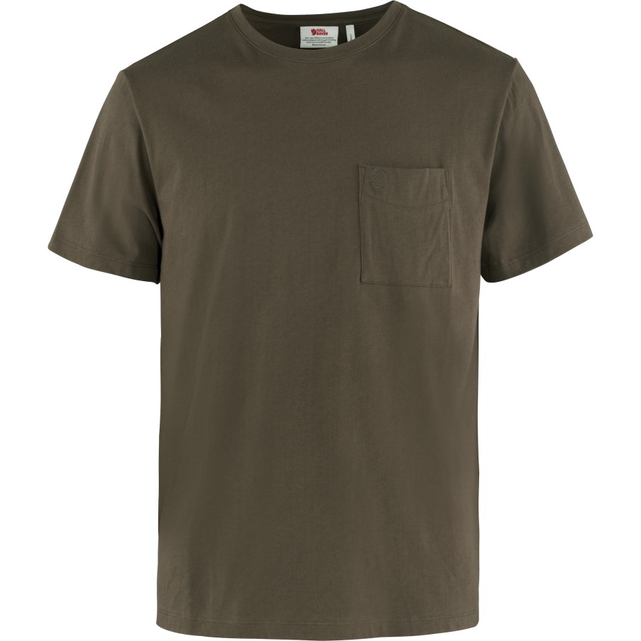 Övik T-Shirt M Fjällräven Dark Olive