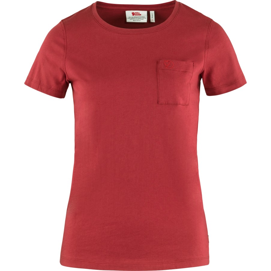 Övik T-Shirt W Raspberry Red Fjällräven