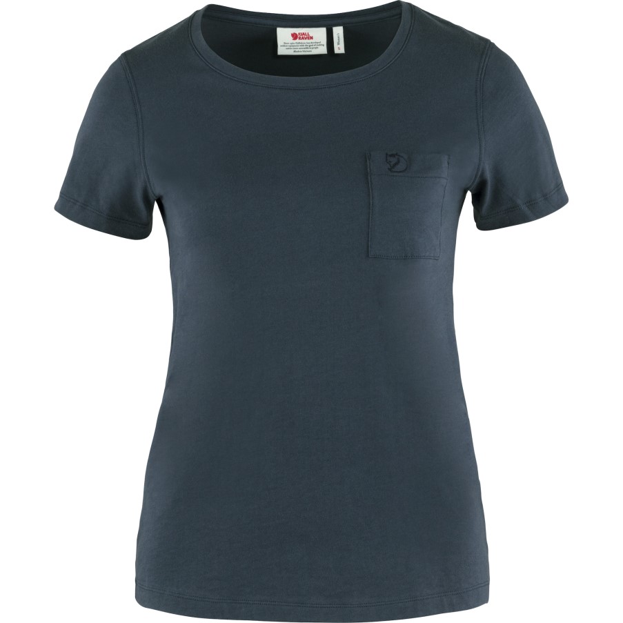 Navy Fjällräven Övik T-Shirt W