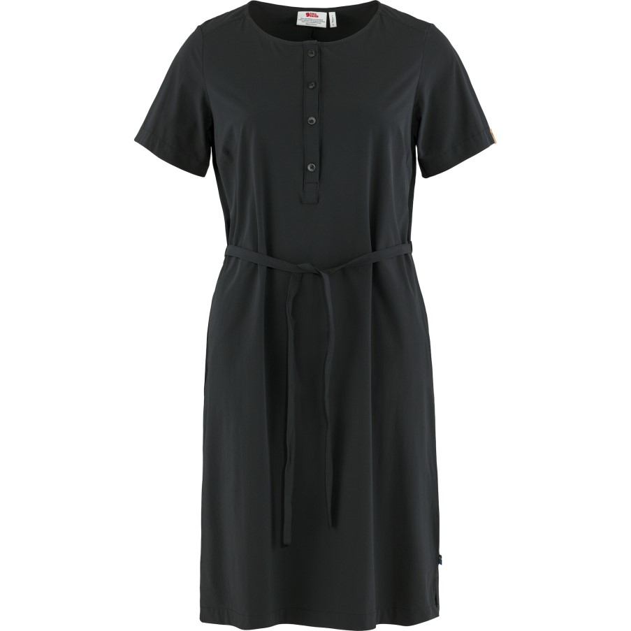 Black Fjällräven Övik Lite Dress W