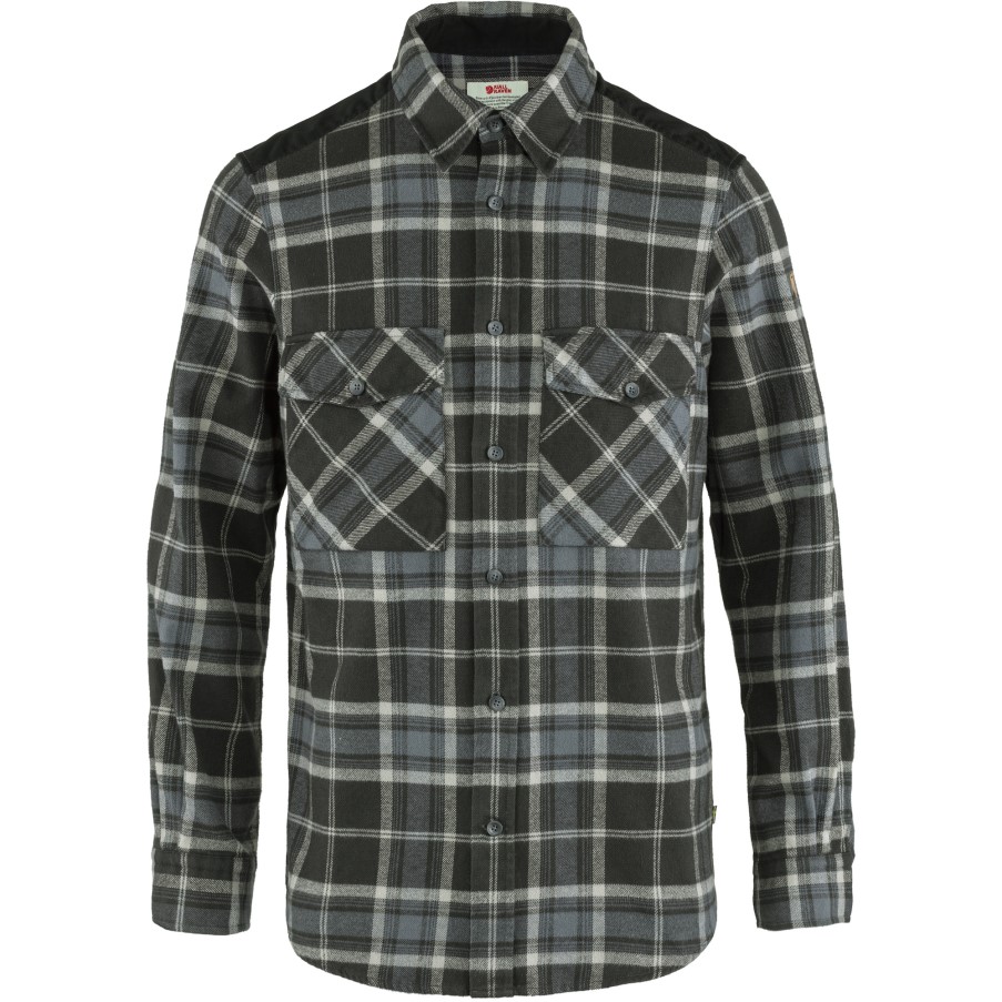 Fjällräven Brand Övik Twill Shirt M Black-Fog