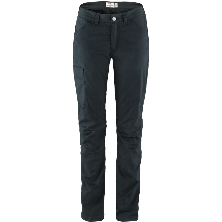 Vardag Lite Trousers W Fjällräven Brand Dark Navy