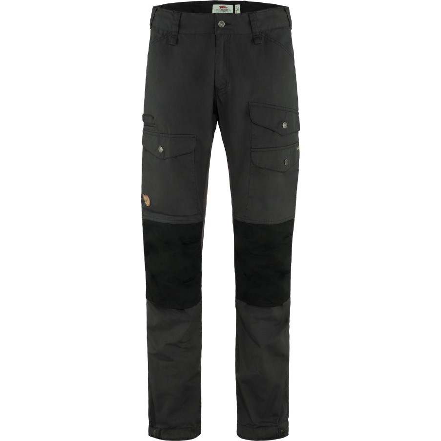 Dark Grey-Black Vidda Pro Ventilated Trousers M Long Fjällräven Brand