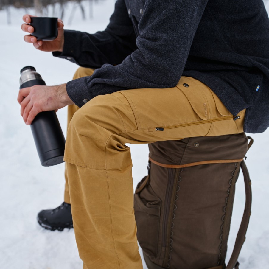 Vidda Pro Ventilated Trousers M Long Dark Sand-Stone Grey Fjällräven