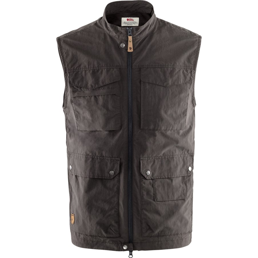 Dark Grey Travellers Mt Vest M Fjällräven
