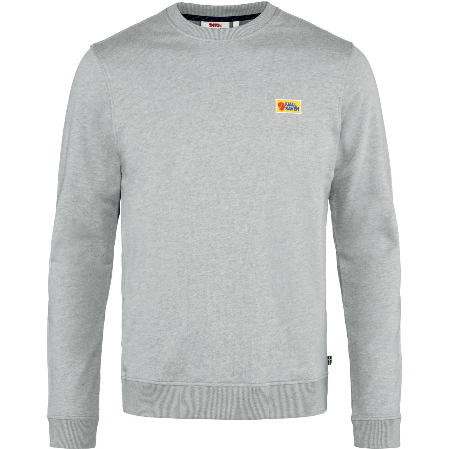 Grey-Melange Fjällräven Brand Vardag Sweater M
