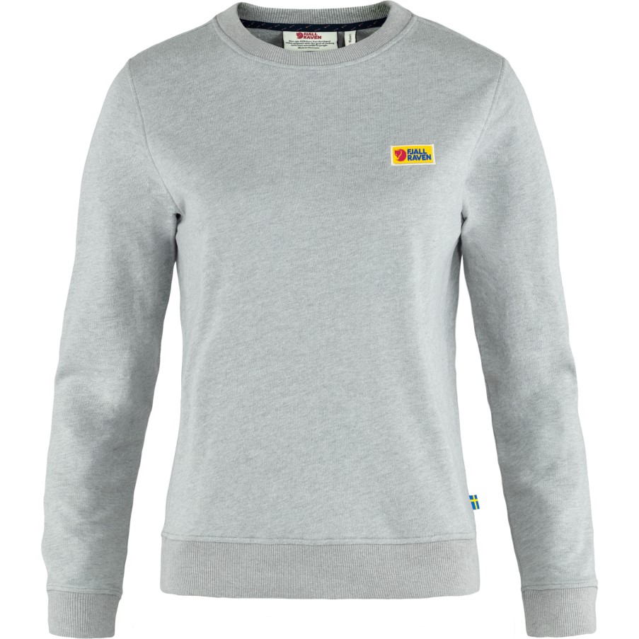Grey-Melange Vardag Sweater W Fjällräven Brand