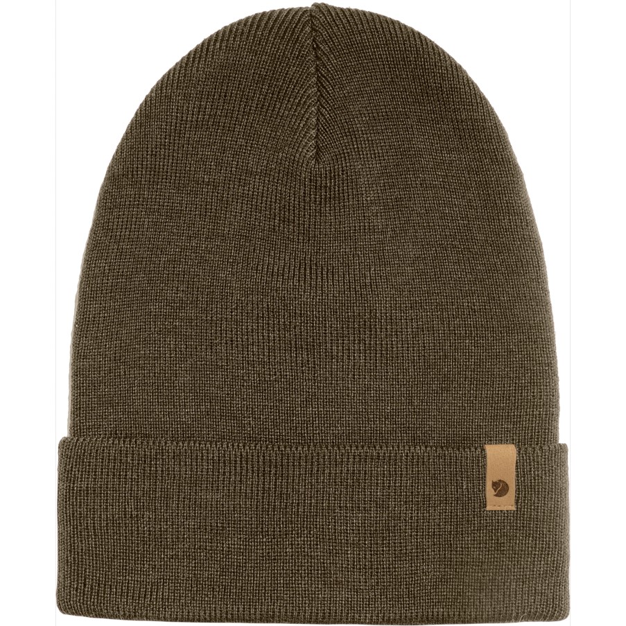 Classic Knit Hat Dark Olive Fjällräven