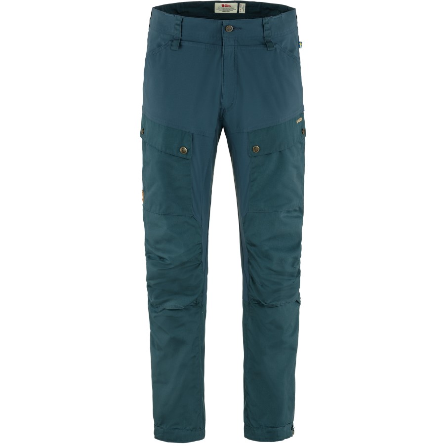 Keb Trousers M Long Fjällräven Mountain Blue-Mountain Blue