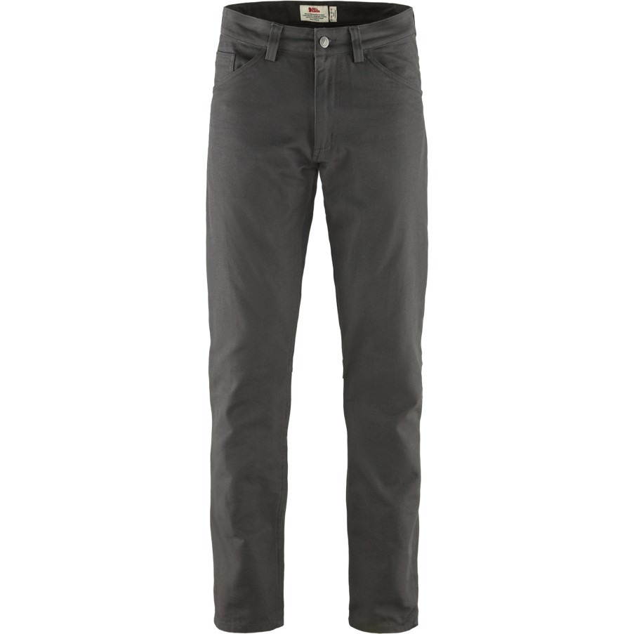 Greenland Canvas Jeans M Long Dark Grey Fjällräven
