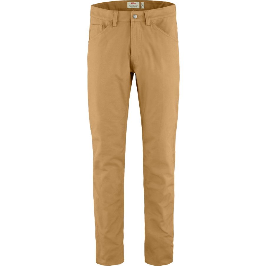 Greenland Canvas Jeans M Long Fjällräven Buckwheat Brown
