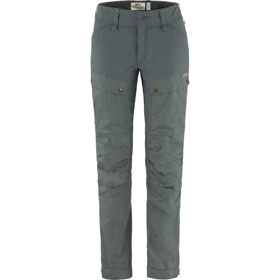Fjällräven Keb Trousers Curved W Short Basalt