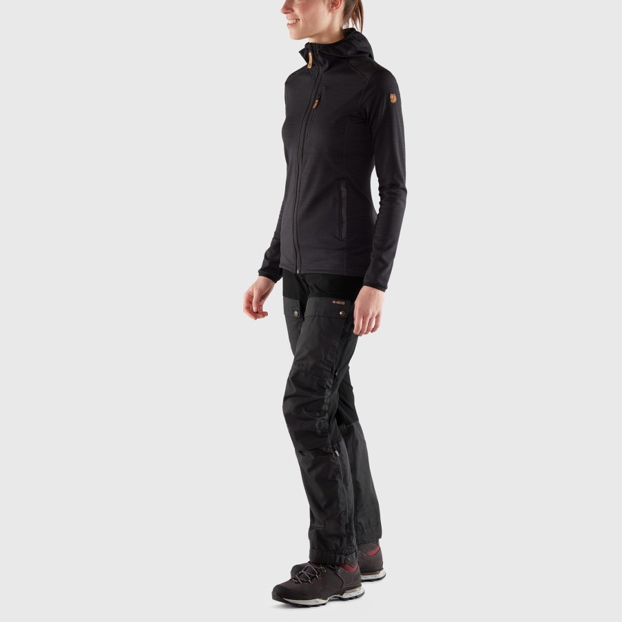 Fjällräven Keb Trousers Curved W Short Basalt