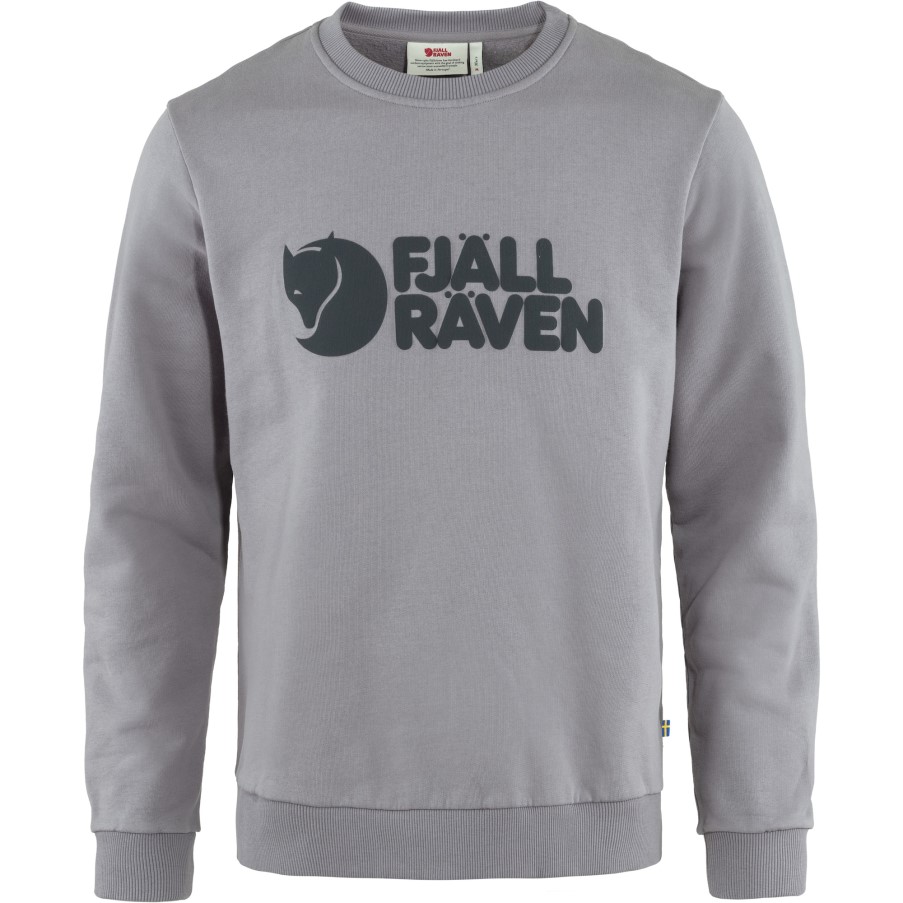 Logo Sweater M Fjällräven Flint Grey