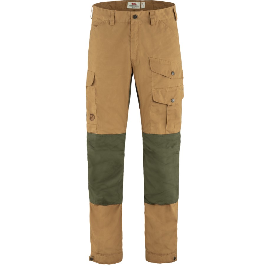 Vidda Pro Trousers M Long Fjällräven Buckwheat Brown-Laurel Green