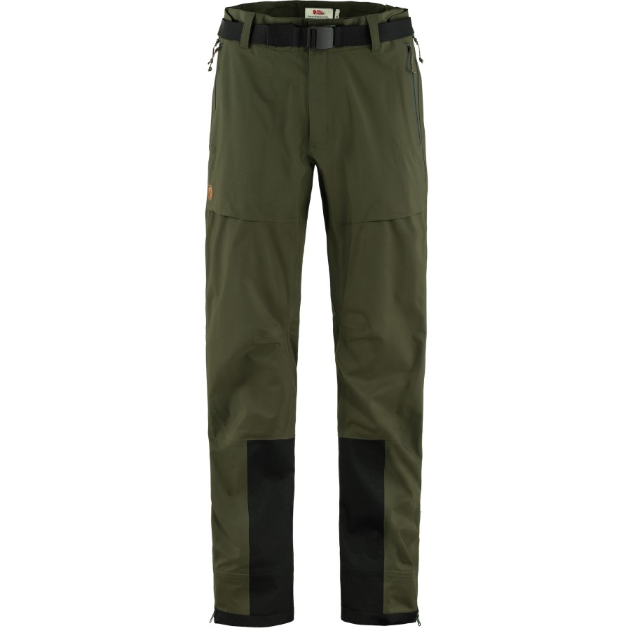 Deep Forest Fjällräven Keb Eco-Shell Trousers M