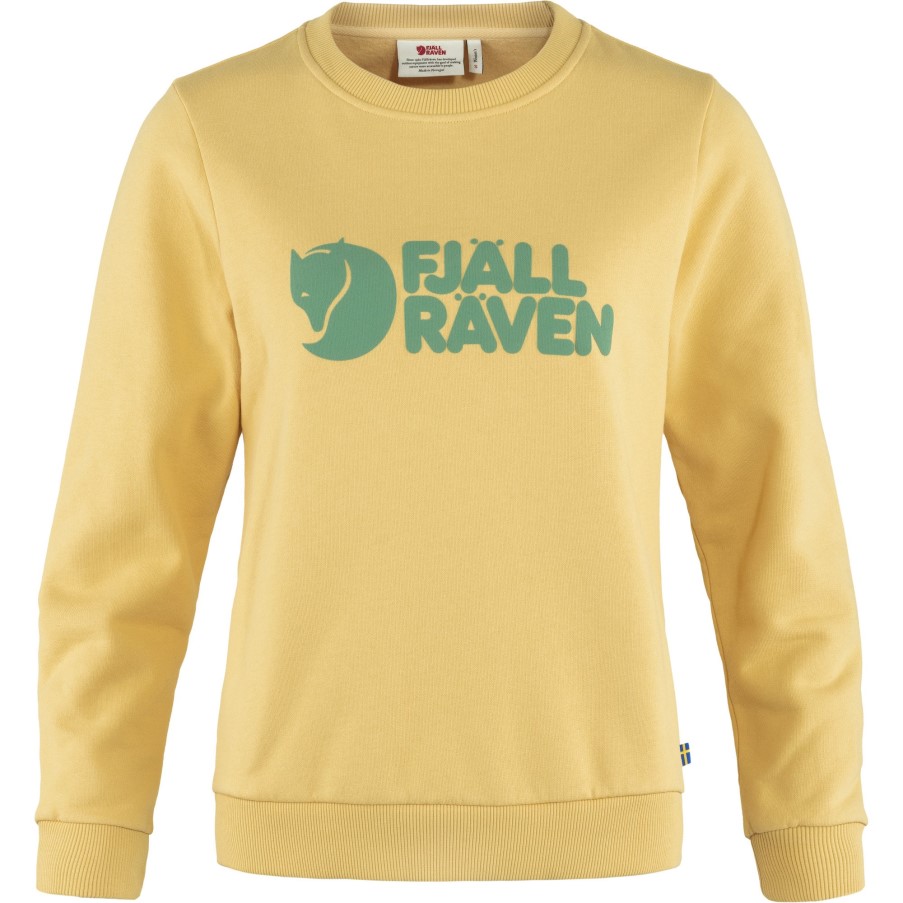 Mais Yellow Fjällräven Logo Sweater W