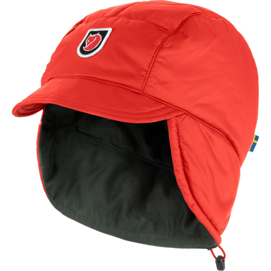 Expedition Padded Cap Fjällräven Brand True Red