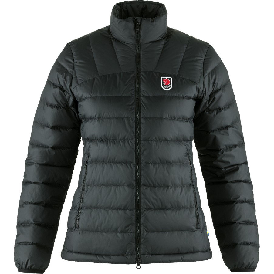 Black Fjällräven Expedition Pack Down Jacket W
