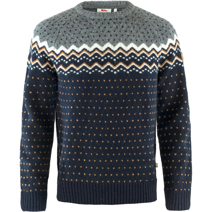 Dark Navy Fjällräven Övik Knit Sweater M