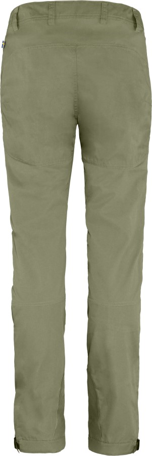 Abisko Lite Trekking Trousers W Short Light Olive Fjällräven