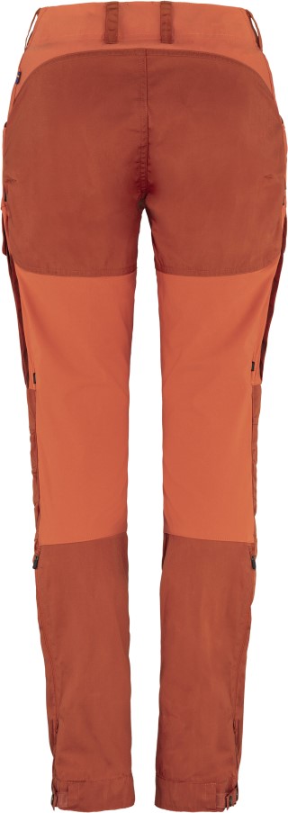 Keb Trousers Curved W Short Fjällräven Cabin Red-Rowan Red
