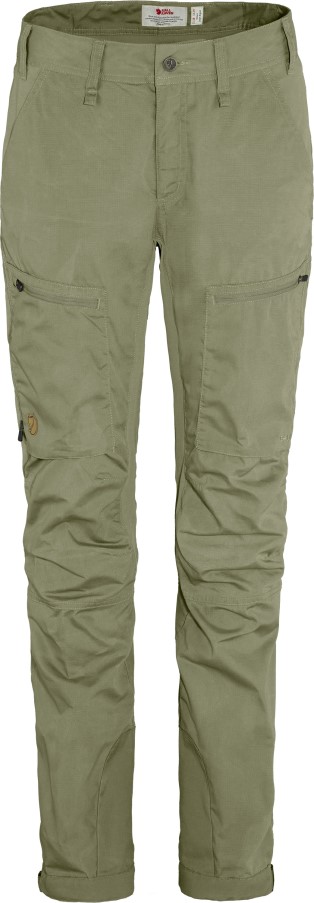 Fjällräven Light Olive Abisko Lite Trekking Trousers W Reg