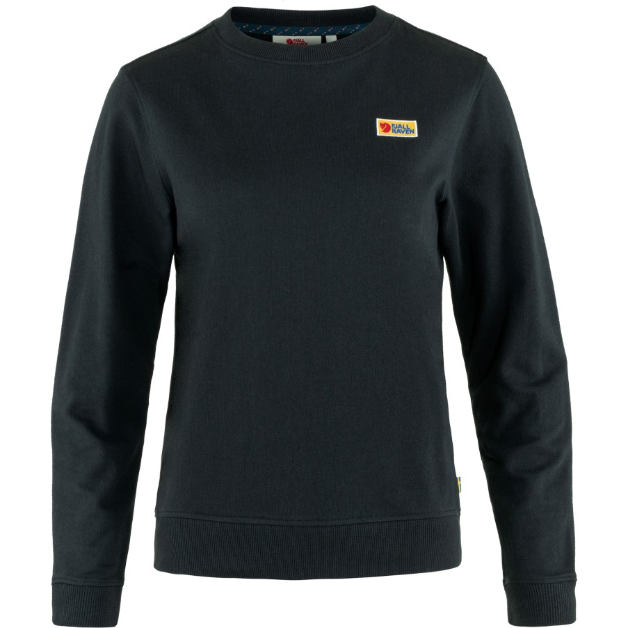 Fjällräven Brand Black Vardag Sweater W