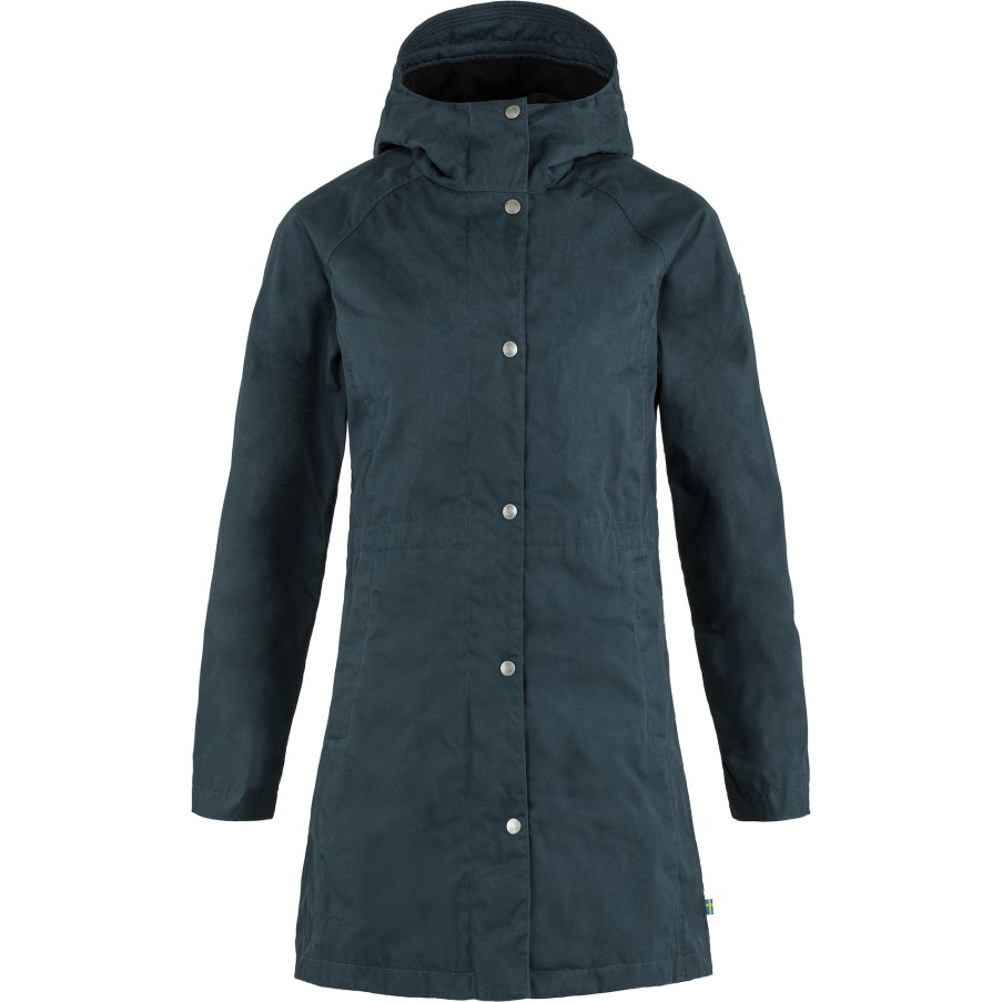 Karla Hydratic Jacket W Fjällräven Dark Navy