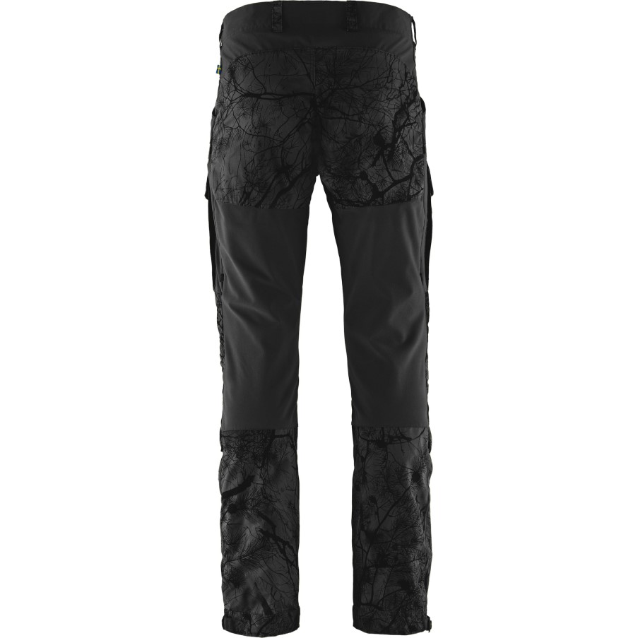 Fjällräven Keb Trousers M Reg Black Camo-Black
