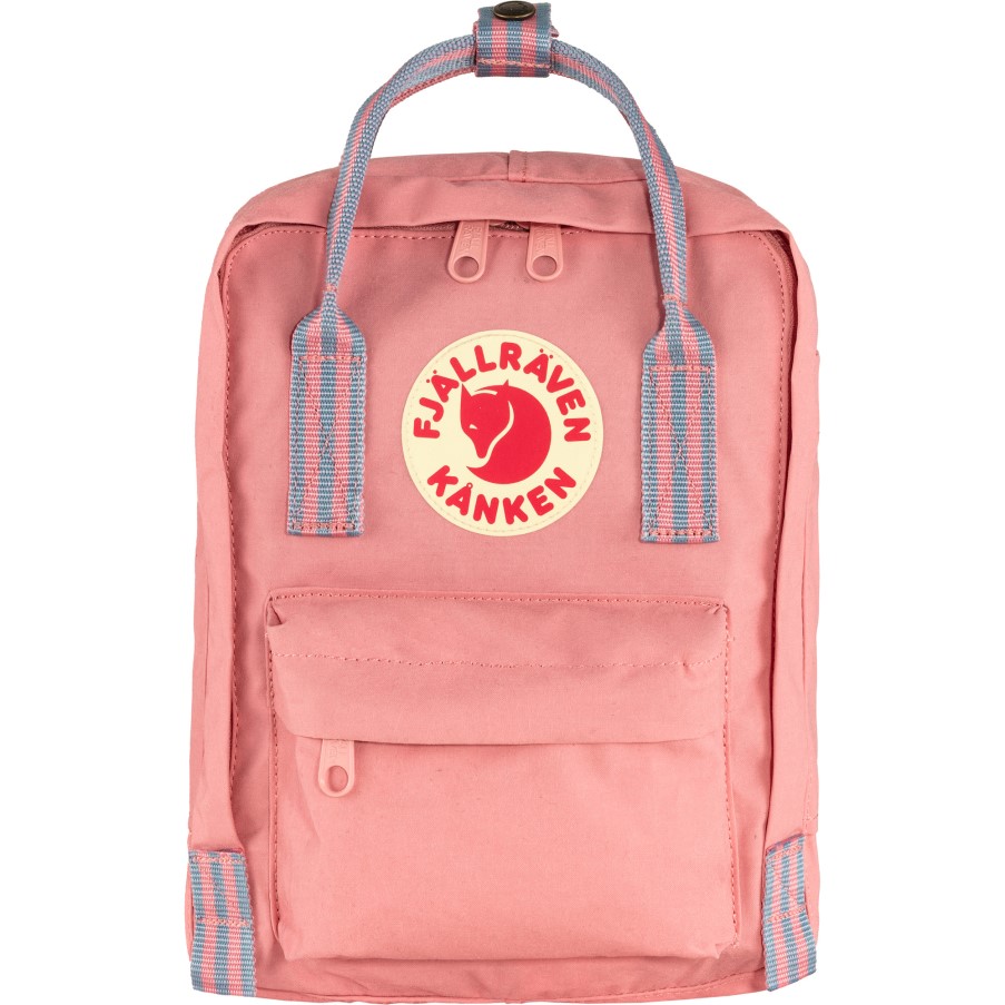 Fjällräven Pink-Long Stripes Kånken Mini