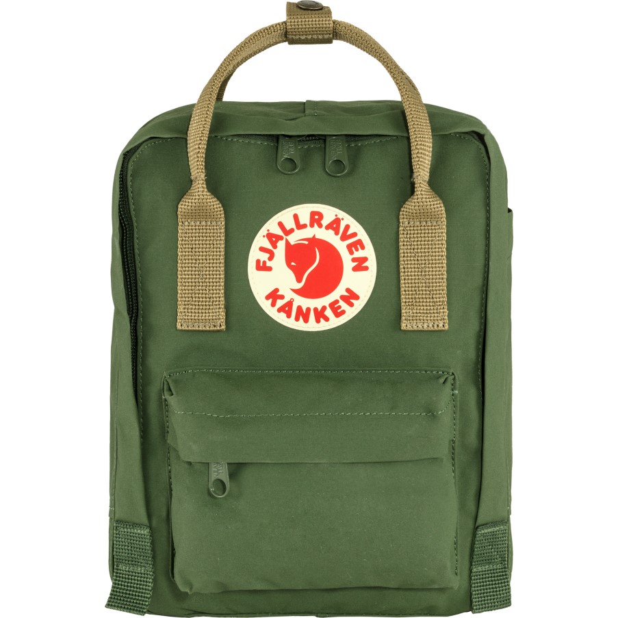 Spruce Green-Clay Fjällräven Kånken Mini