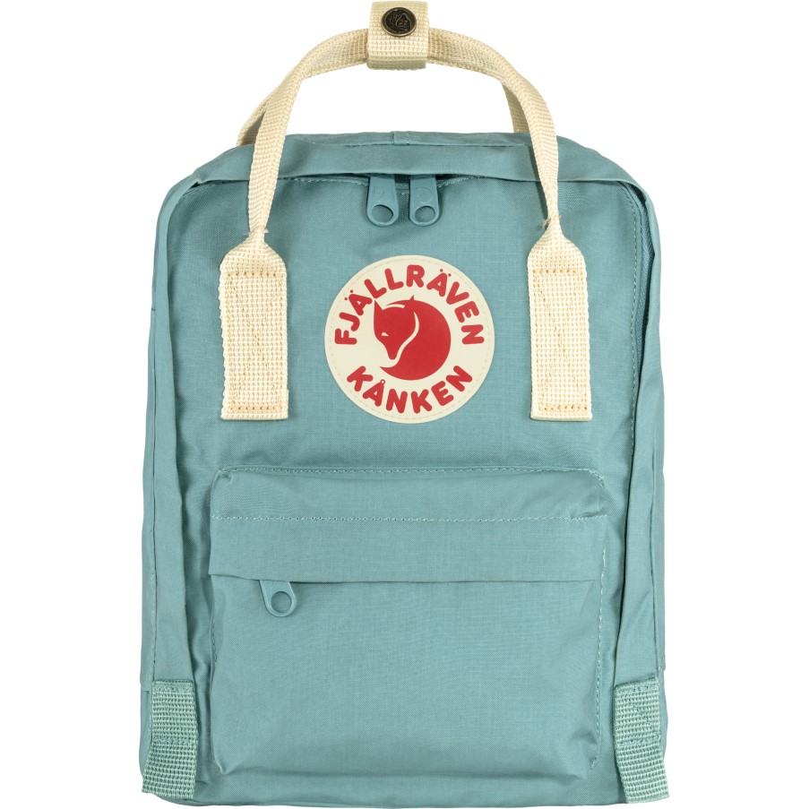 Sky Blue-Light Oak Fjällräven Kånken Mini